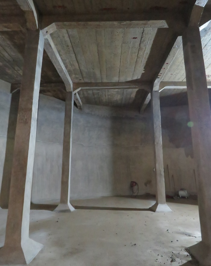 Intérieur du réservoir de Guise - Crédits photo : Commune de Guise