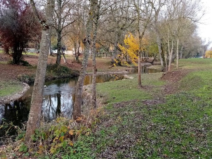 Après travaux, le cours de la rivière présente un tracé plus sinueux - Crédits photo : Syndicat Nouvel Espace du Cher