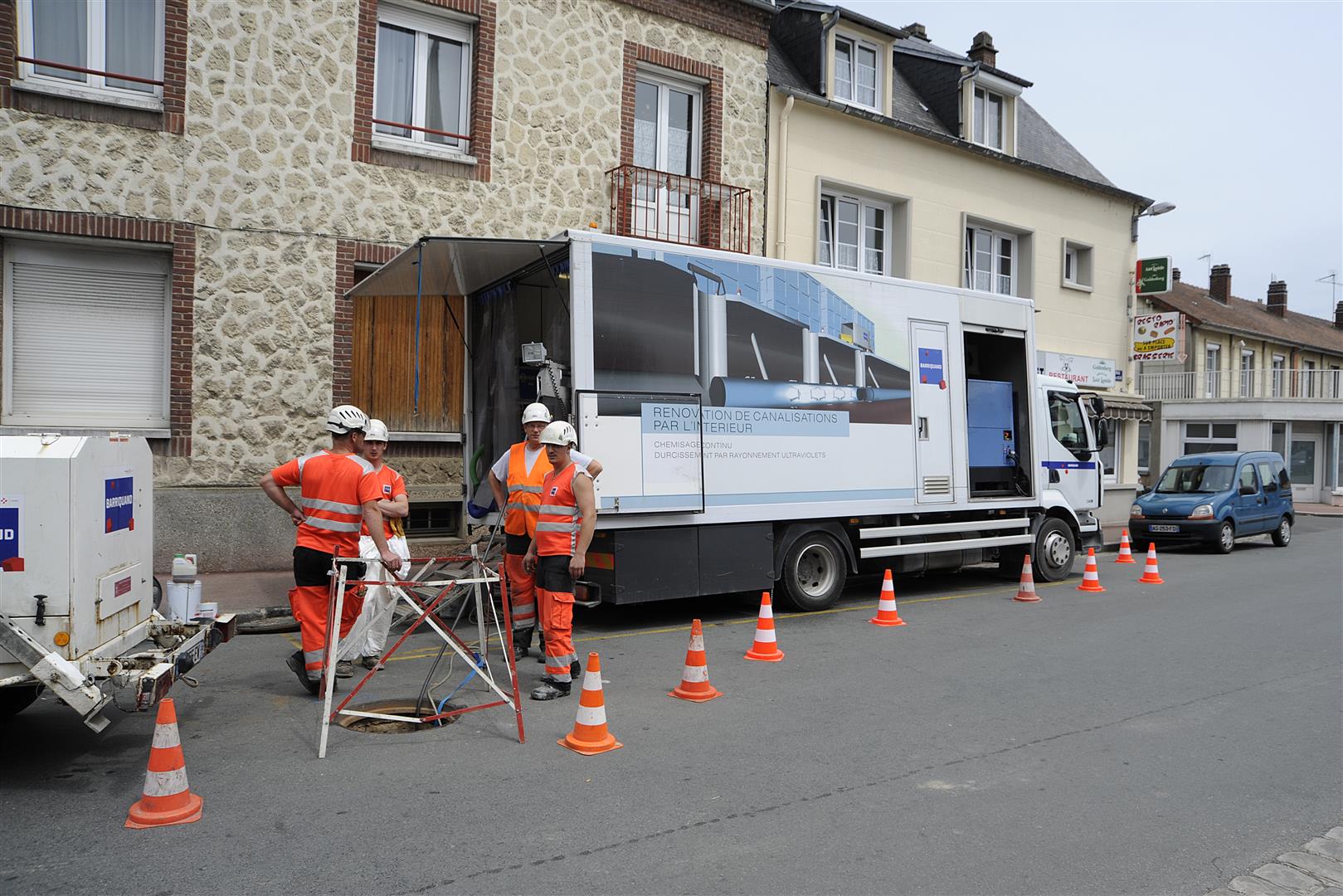 Rénovation canalisations - Crédits photo : Amiens Métropole