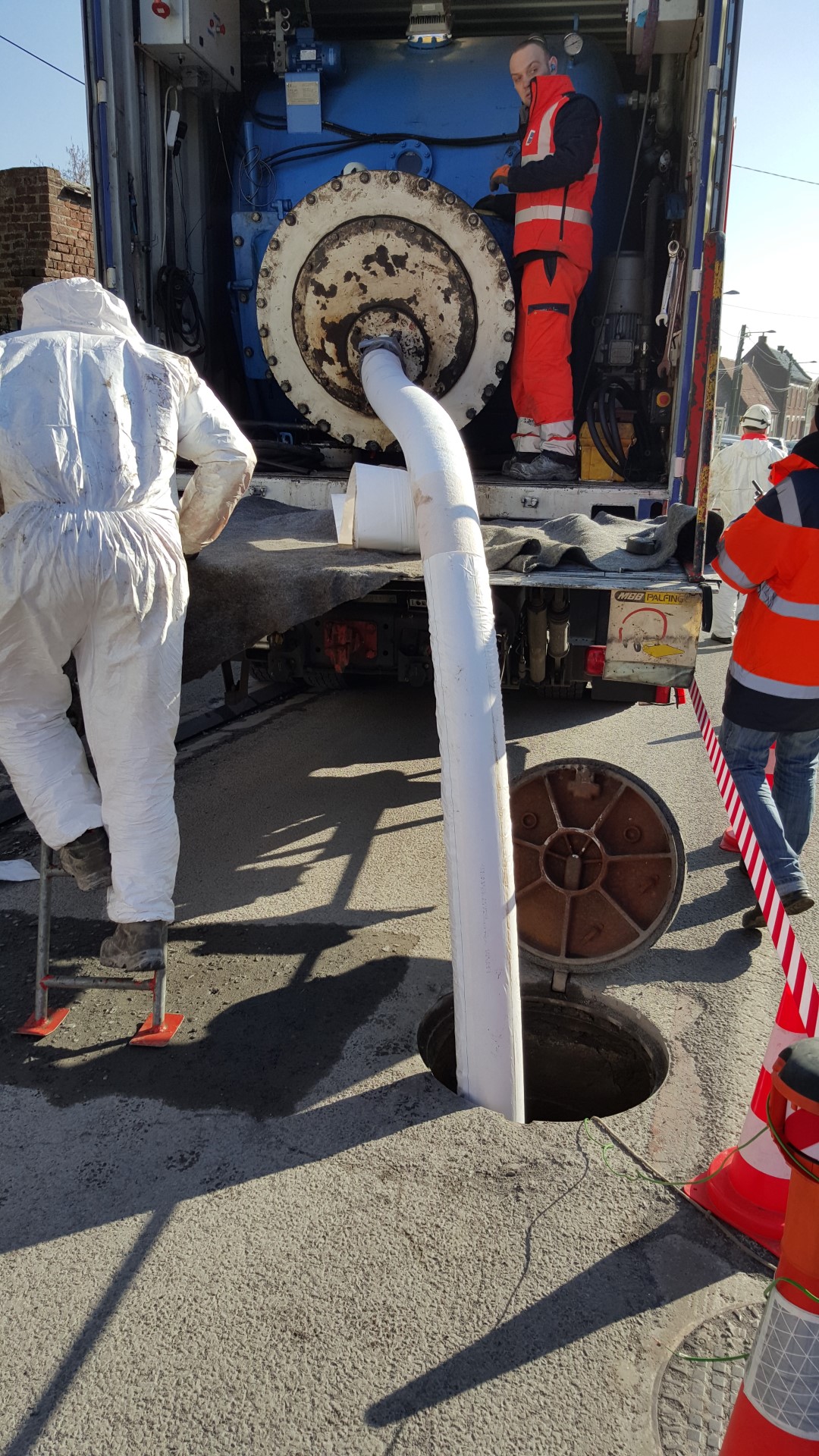 Rénovation canalisations - Crédits photo : Amiens Métropole