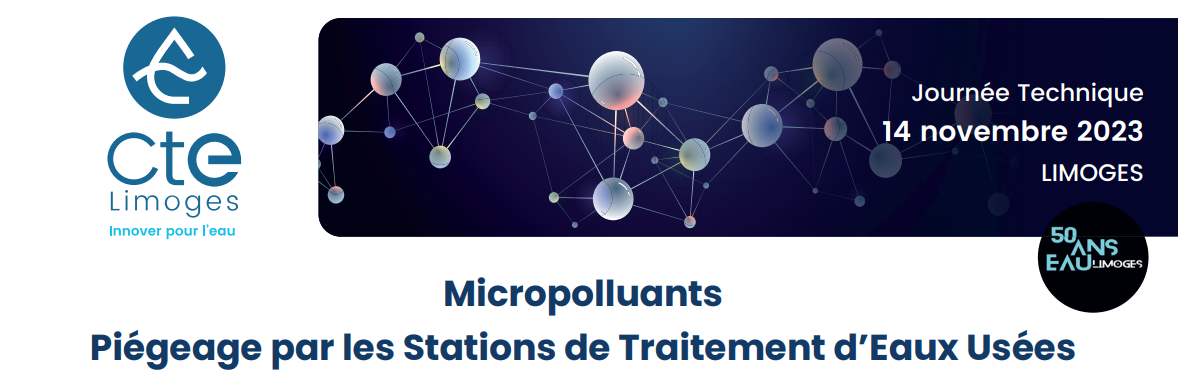 Journée technique "Micropolluants - Piégeage par les Stations de Traitement d'Eaux usées"