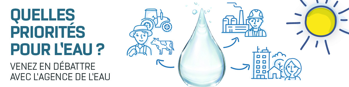 Quelles priorités pour l'eau ? Venez en débattre avec l'agence de l'Eau Rhin Meuse