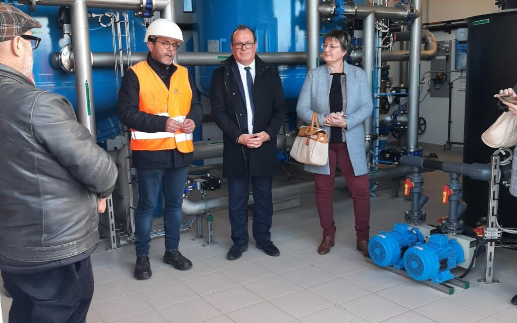 Moins de fer et moins de calcaire dans l’eau pour les habitants de Saint-Amand-Montrond (18)
