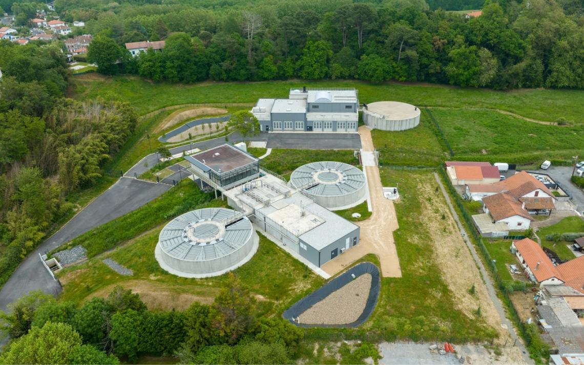 Station d'épuration Saint Bernard - Crédits photo : Ville de Bayonne