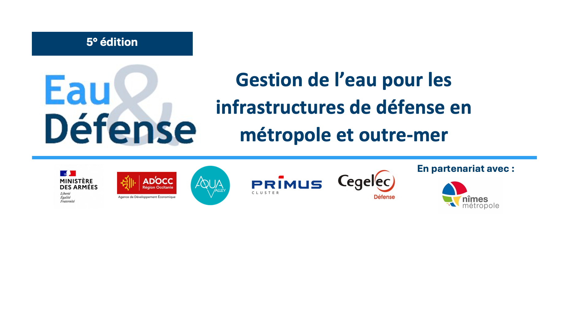 Journées Eau et Défense