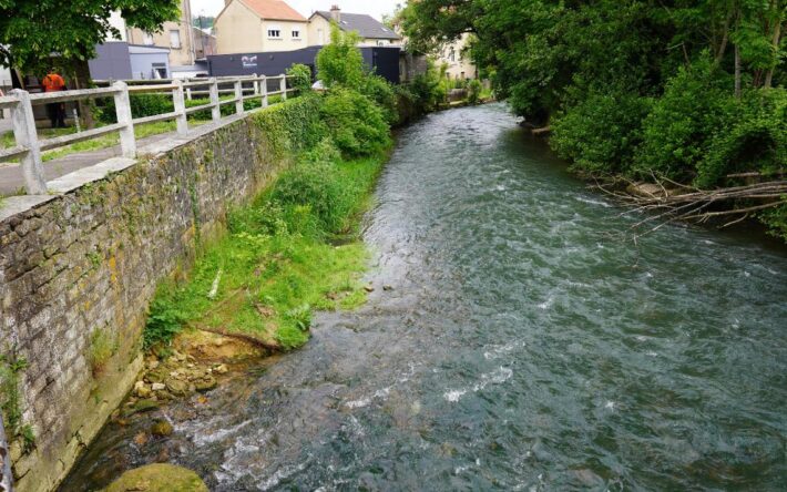 La création de berges végétalisées, l’entretien de la végétation bordant les berges des cours d’eau (ripisylve) et la plantation de plants différenciés permettent le maintien des berges et la lutte contre l’érosion - Crédits photo : Banque des Territoires