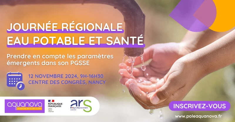 Journée régionale Eau potable et santé