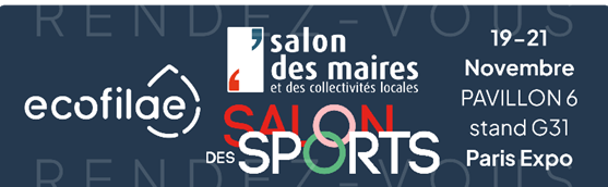Ecofilae - Salon des Sports et Parasports au sein du Salon des Maires et des Collectivités
