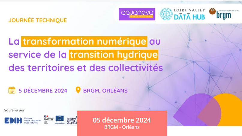La transformation numérique au service de la transition hydrique des territoires et des collectivités