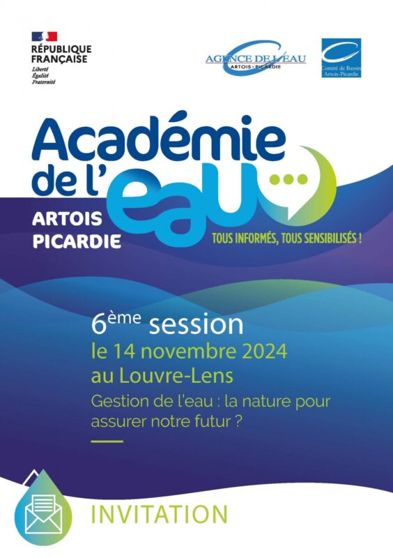 6ème Académie de l'eau : gestion de l'eau, la nature pour assurer notre futur ?