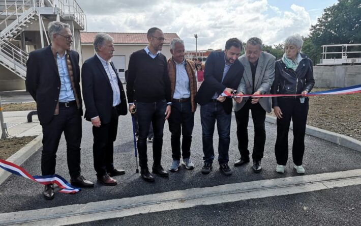Inauguration  de la station d’épuration - Crédits photo : Ville de Vic en Bigorre