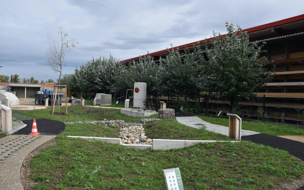 Création d’un espace pédagogique des techniques de gestion des eaux pluviales en milieu urbain (68)