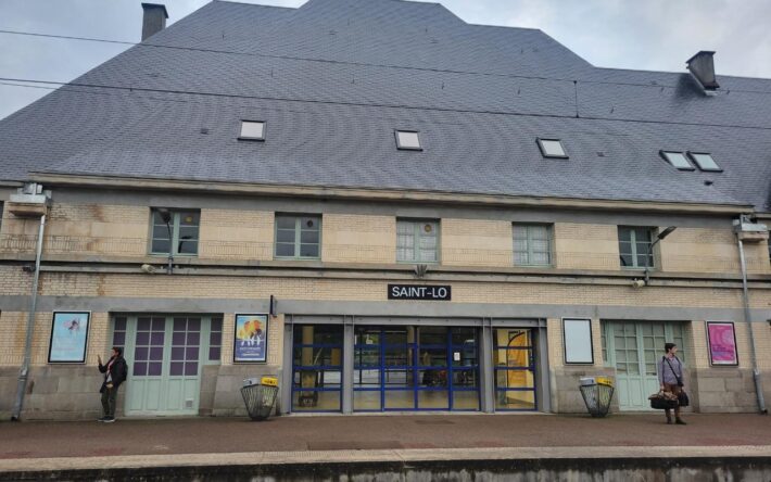 Gare de Saint- Lô – Crédits photo : Banque des Territoires