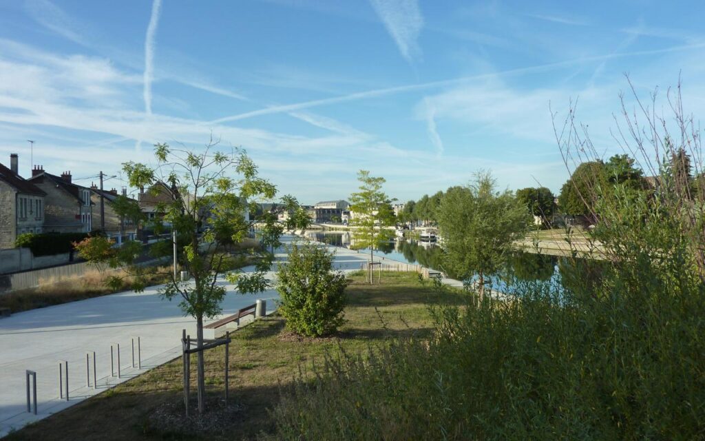 L’aménagement des rives de l’Aisne à Soissons (02) : la redécouverte de l’espace fluvial en cœur de ville