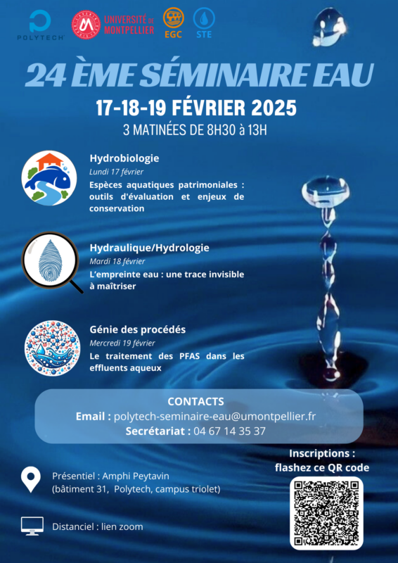 24 ème Séminaire Eau