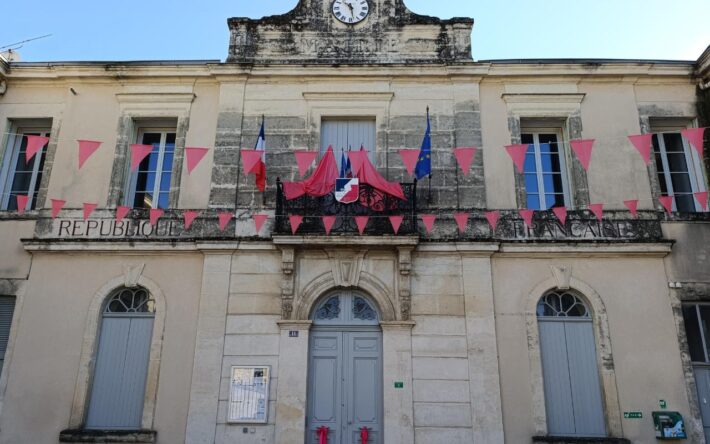 Hôtel de ville d'Aubais - Crédits photo : Banque des Territoires