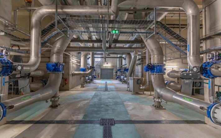 Usine de production d'eau potable d'Orly - Crédits photo : Eau de Paris