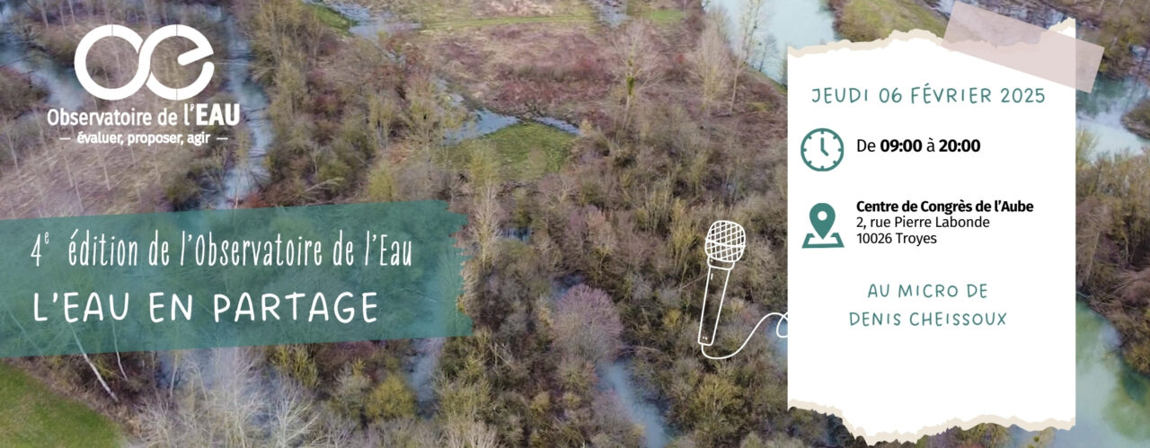 La 4ème édition de l'Observatoire de l'Eau