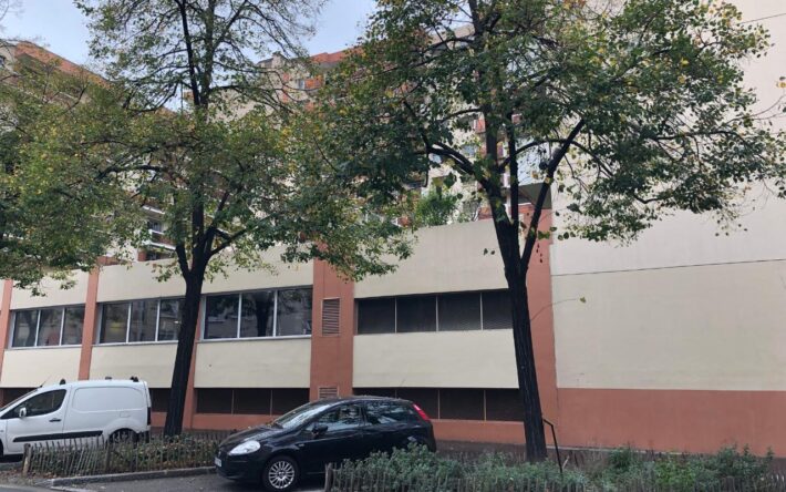 Dans le cadre du projet Life Artisan, qui explore les solutions fondées sur la nature, la Métropole de Lyon a aménagé 25 « arbres de pluie » - Crédits photo : Banque des Territoires