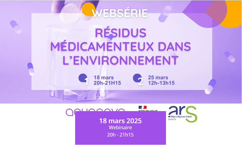 Websérie - Résidus médicamenteux dans l'environnement