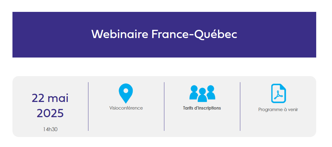 Webinaire France-Québec