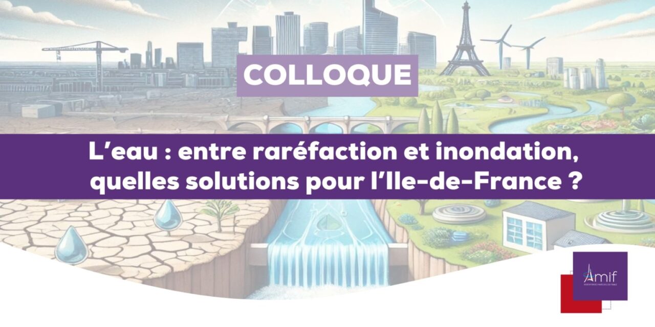 Colloque AMIF: L'eau : entre raréfaction et inondation