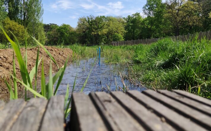 Arrivée d’une bâche dans le filtre - Crédits photo : Ville de Paris
