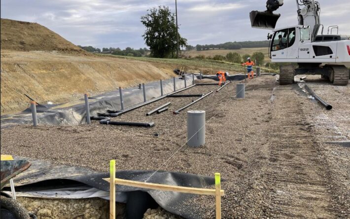 Chantier en cours - Crédits photo : Eau 47