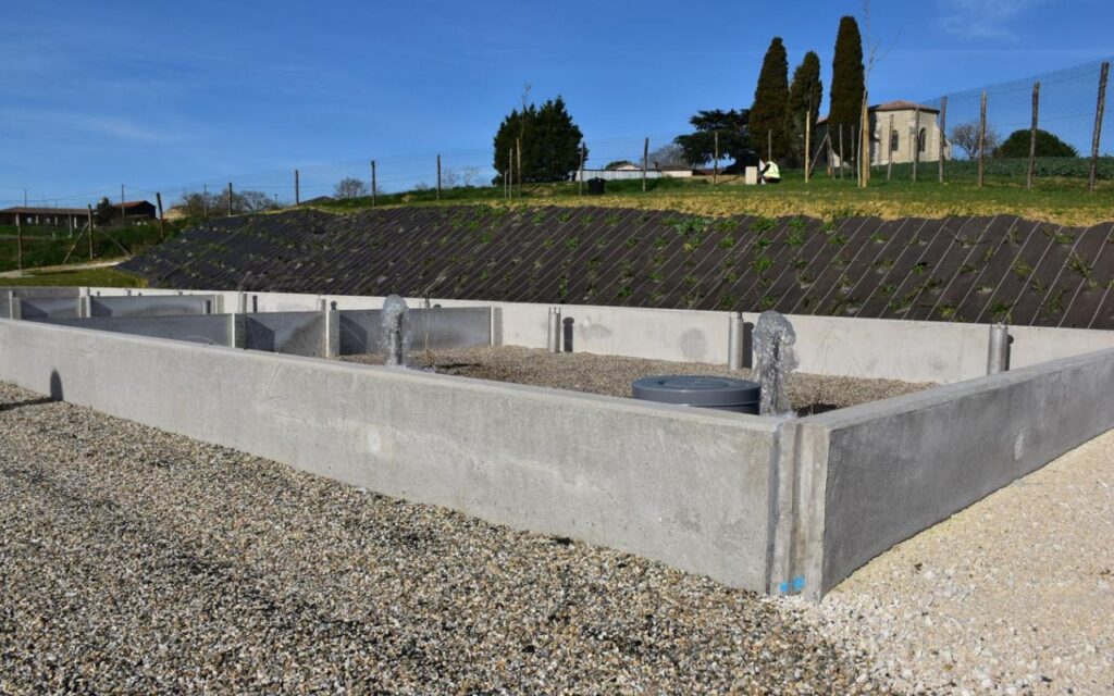 Installation d'un réseau de collecte des eaux usées à Villebramar (47)